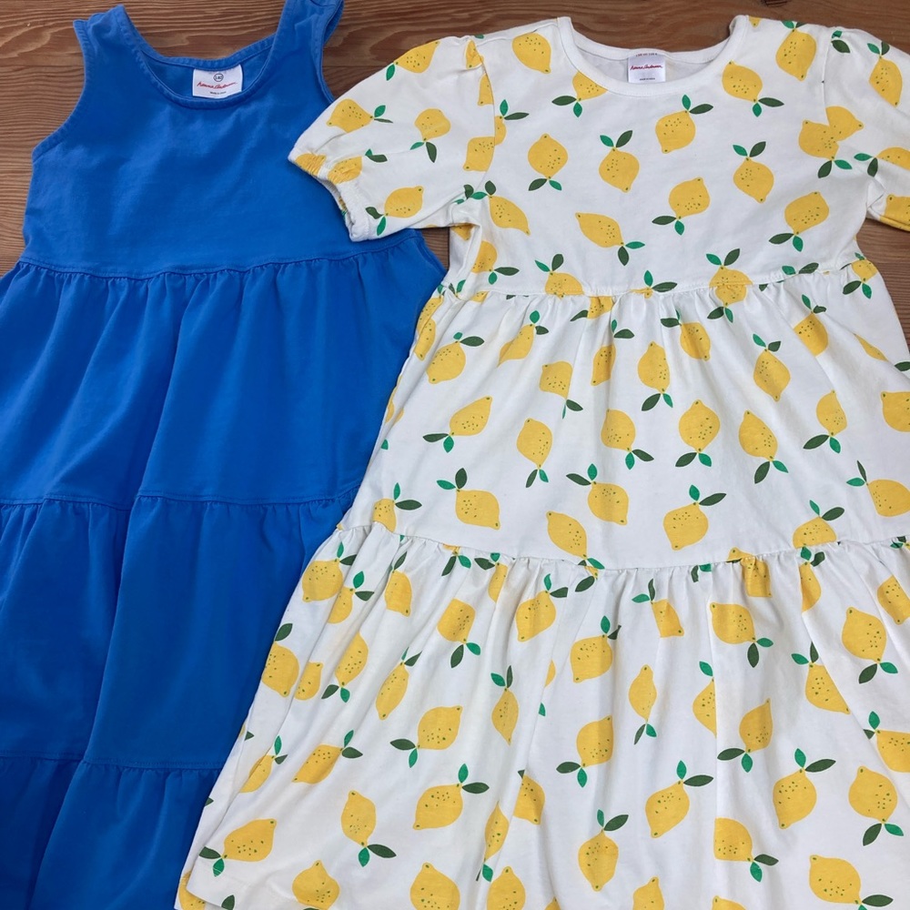 EUC Pair of Hanna Andersson dresses size 8